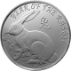 1 OZ SILVER ROUND YEAR OF THE RABBIT