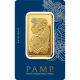 GOLD BARS ASSORTED WEIGHTS 50 GRAM GOLD BAR PAMP FORTUNA