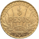 5 PESO URUGUAY GOLD COIN
