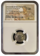 Alexander The Great Silver Drachm VF