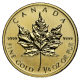 CANADIAN GOLD MAPLE LEAF 1/4 OZ COMMON DATE